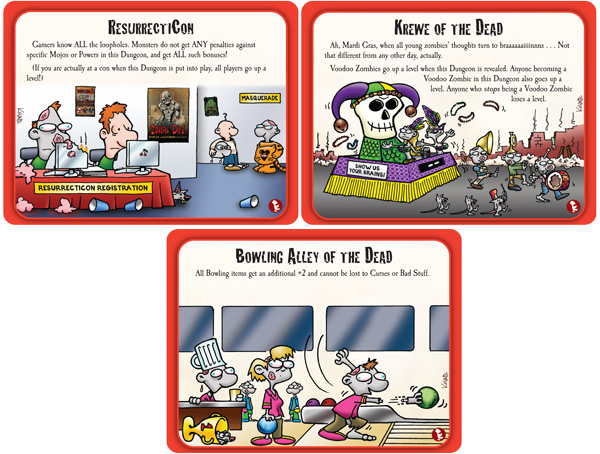 Munchkin : Zombies - 3 Hideous Hideouts Expansion